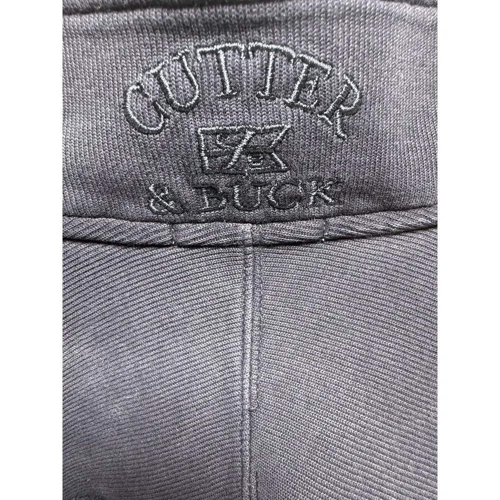 Cutter & Buck Large Navy Blue Men’s 1/4 zip Pullover Pima Cotton Preppy